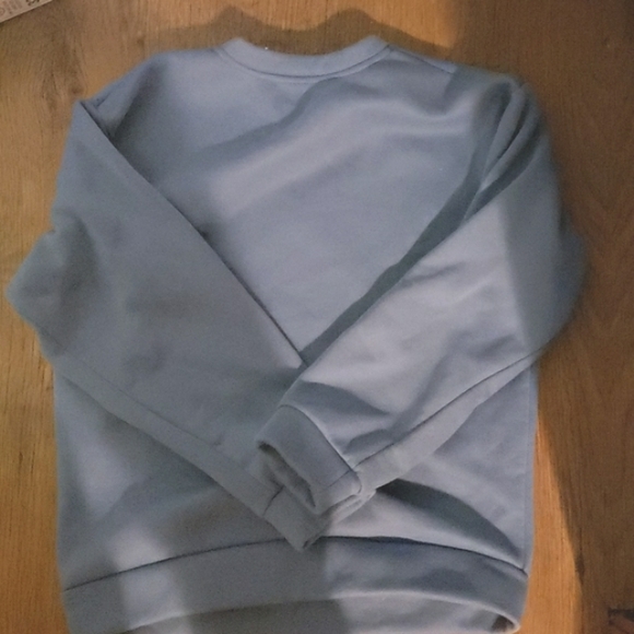 SHEIN Tops - nwot blue over sized crew neck sweater